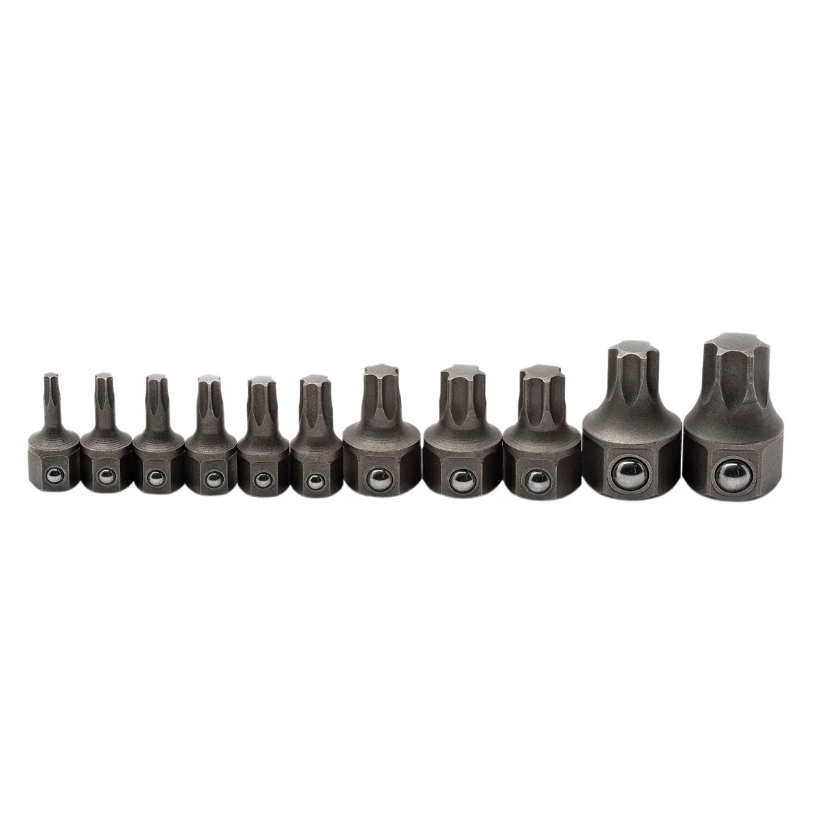 11 Piece Torx Ratcheting Wrench Insert Bit Set KDT81560