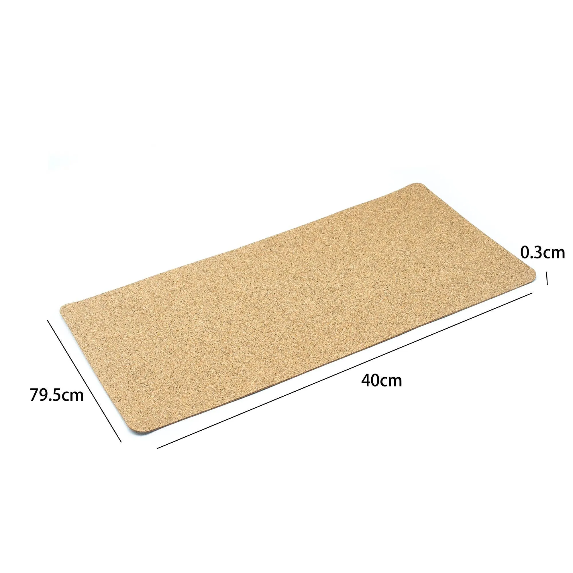 40*80CM Desk Pad Cork Leather Mouse Pad Water Repellent Table Cover Desk Mat for Writing L-557