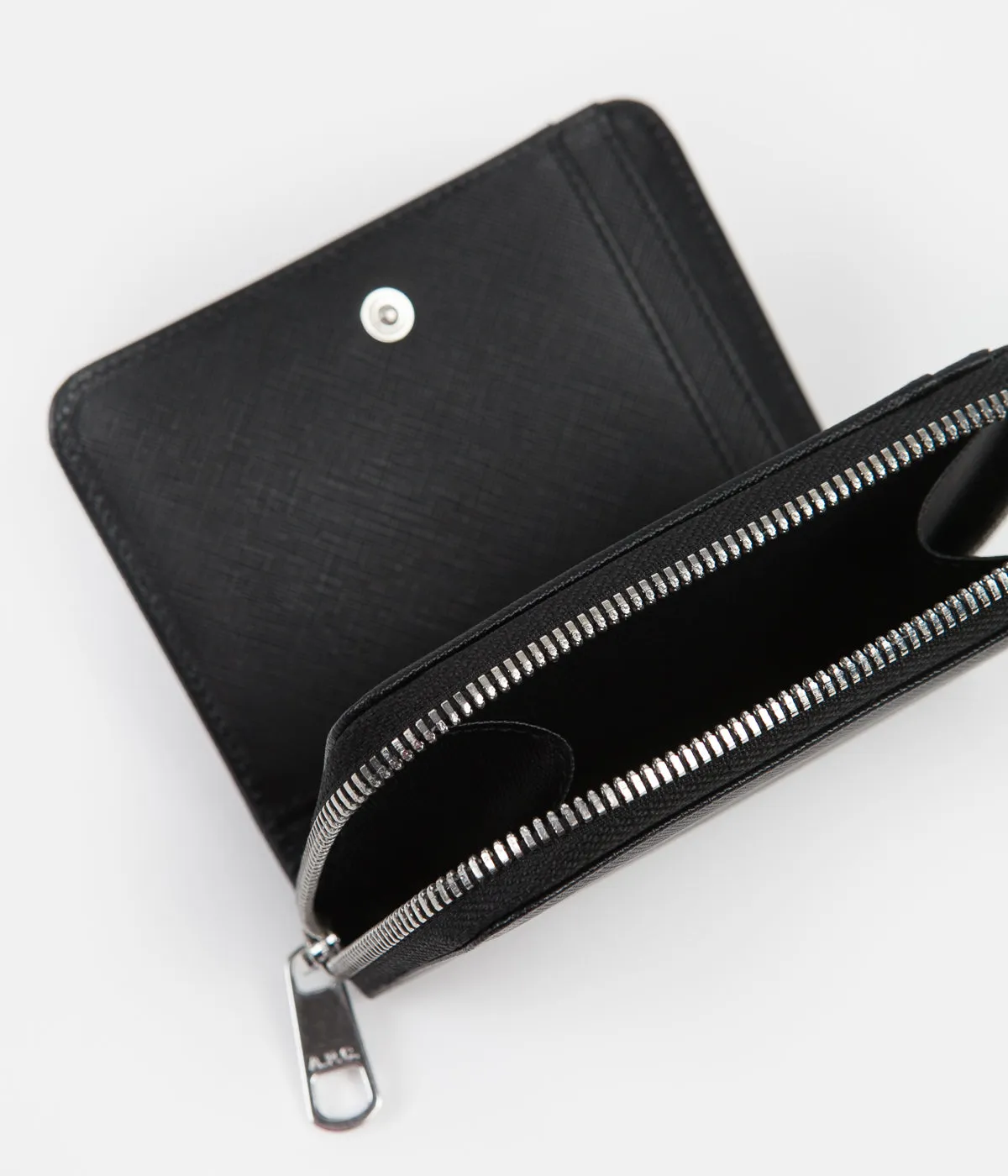 A.P.C. Emmanuel Compact Wallet - Black