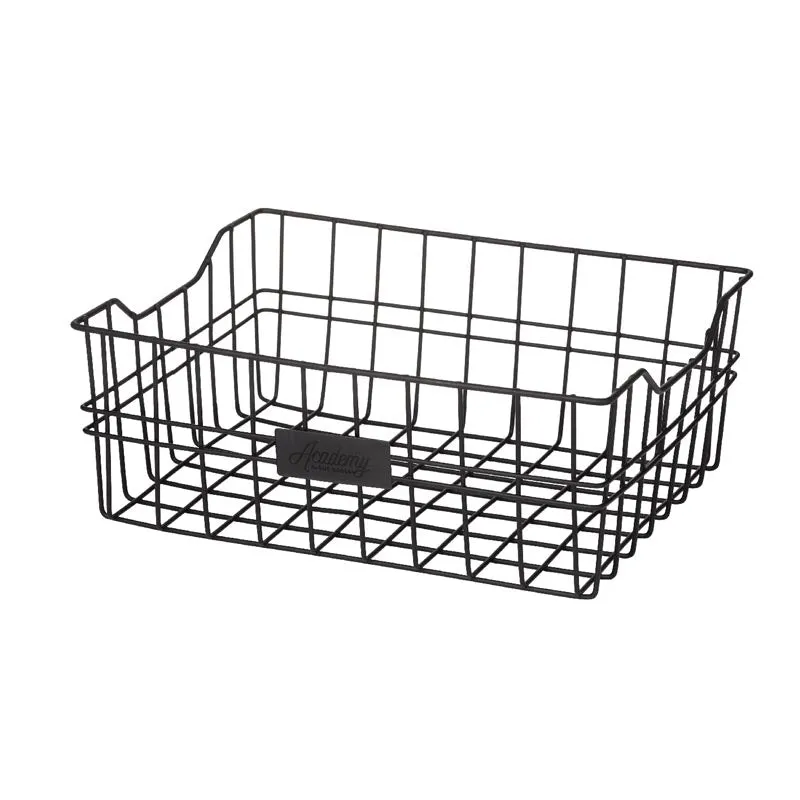 Black Rectangle Basket