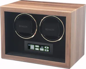 BSN Watch Winder Compact Double 2.WAG Brown