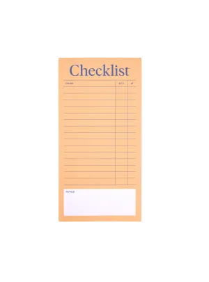 Checklist Notepad