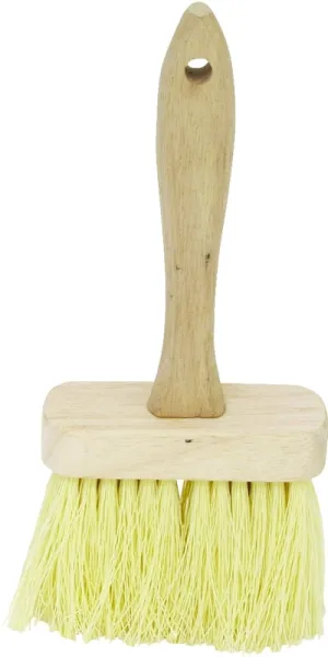 DQB E-Z Fit Series 11937 Masonry Brush, 4-3/4 in L Brush, Synthetic Bristle, Hardwood Handle :EA: QUANTITY: 1