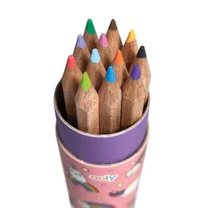 Draw 'n' Doodle Mini Colored Pencils   Sharpener - Set of 12