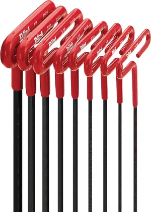 Eklind 53168 8 Pc Cushion Grip 6" SAE Hex T-Key Set