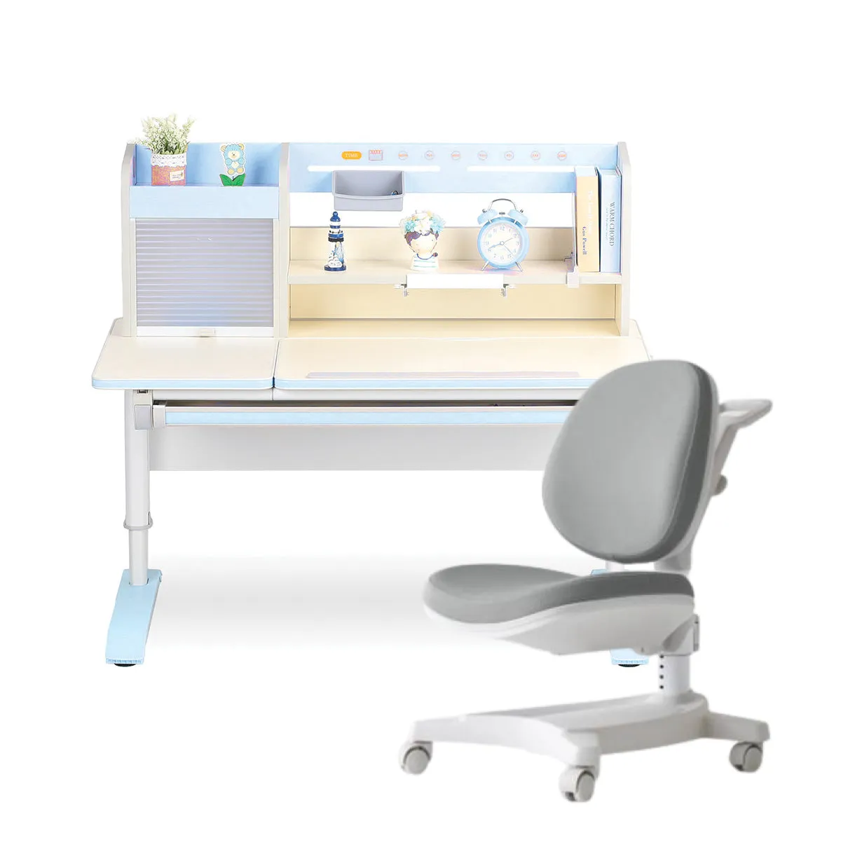 Ergo-Growing Kids Study Desk And Chair Set