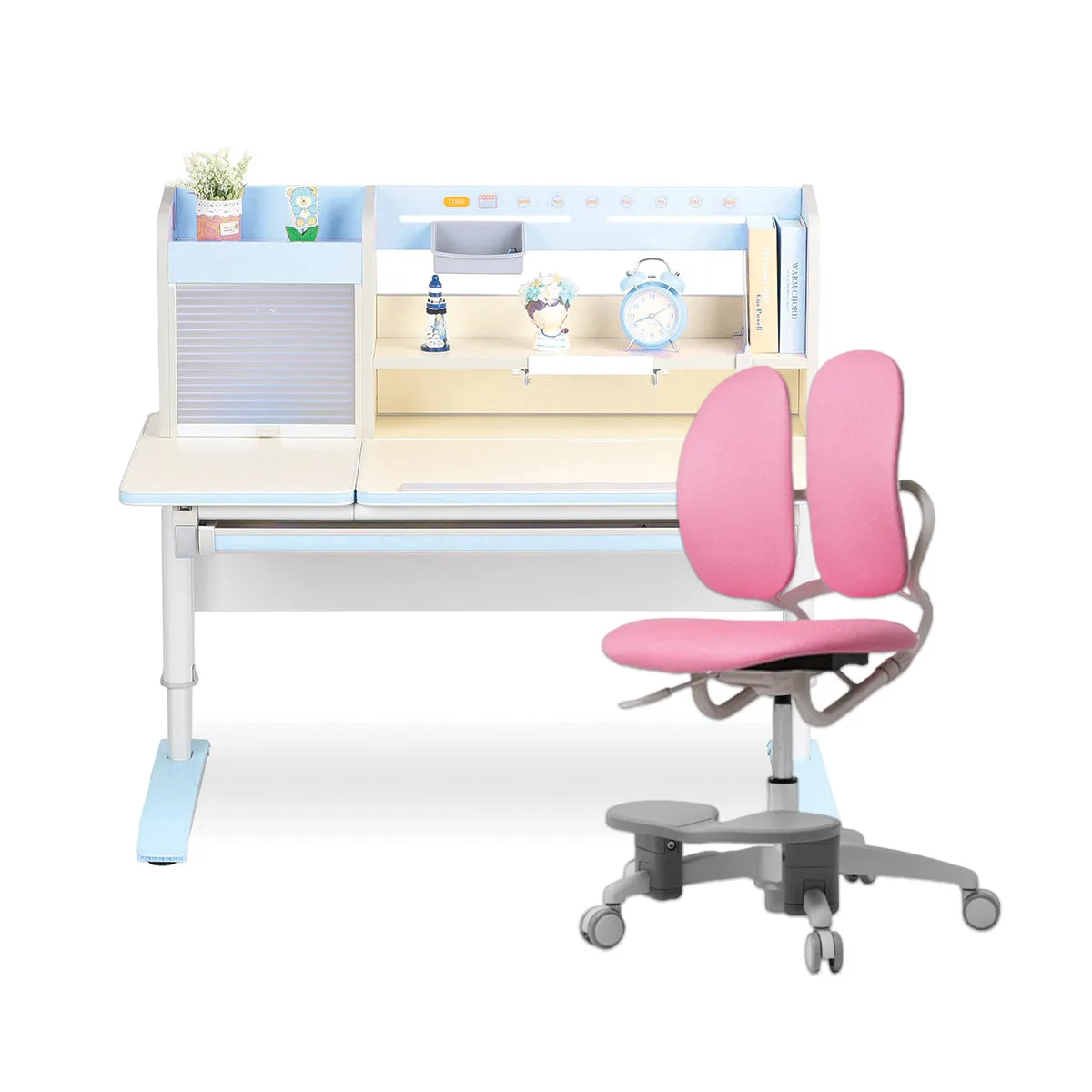 Ergo-Growing Kids Study Desk And Chair Set