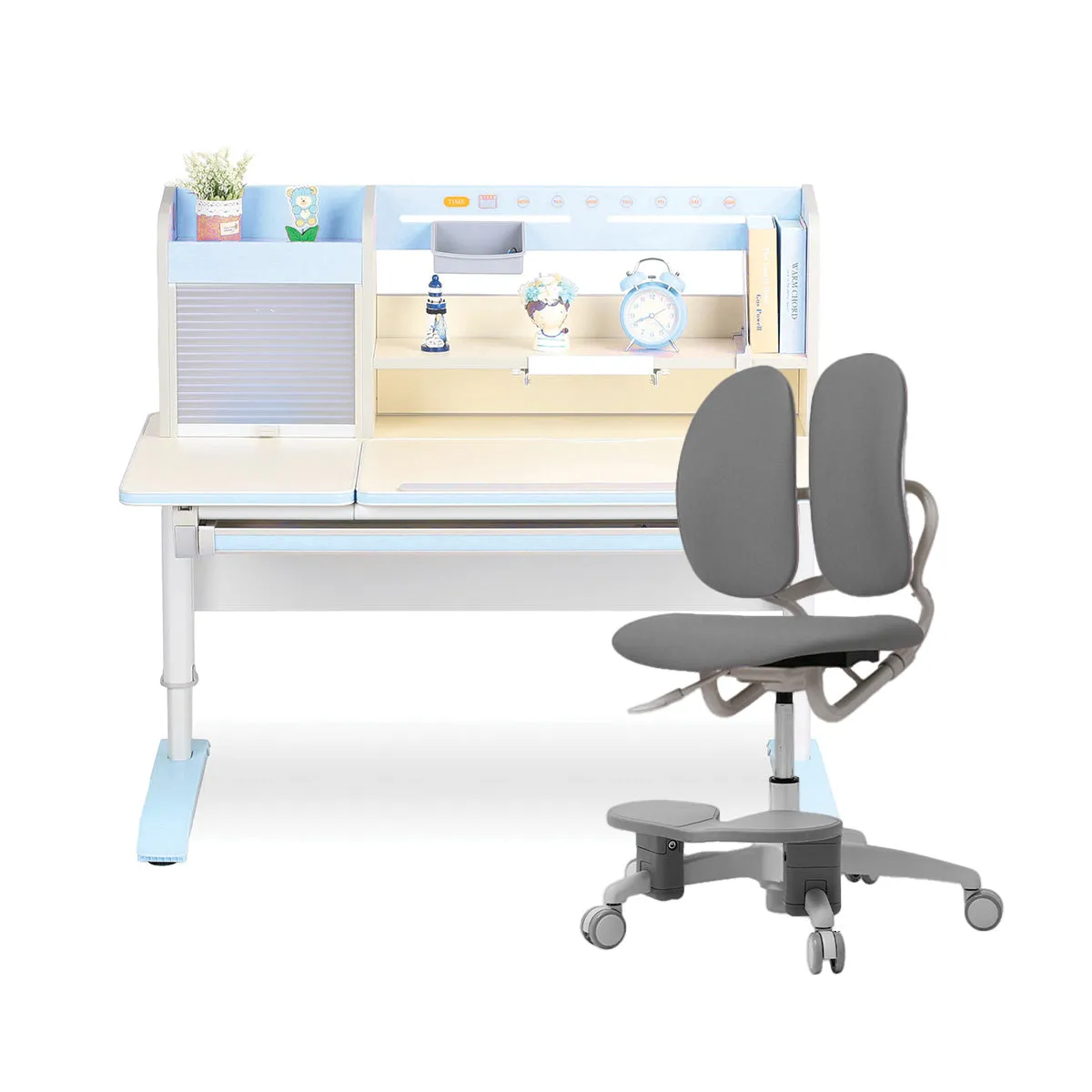 Ergo-Growing Kids Study Desk And Chair Set