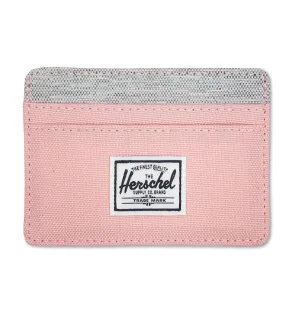 Herschel Charlie Card Holder - Peach/Light Grey