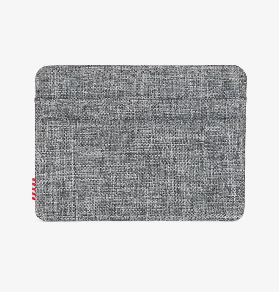 Herschel Charlie Card Holder - Raven Crosshatch