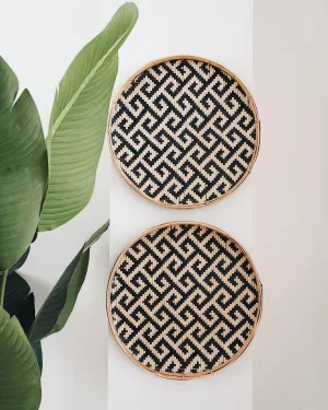 Iyara Basket Wall Hanging Set of 2