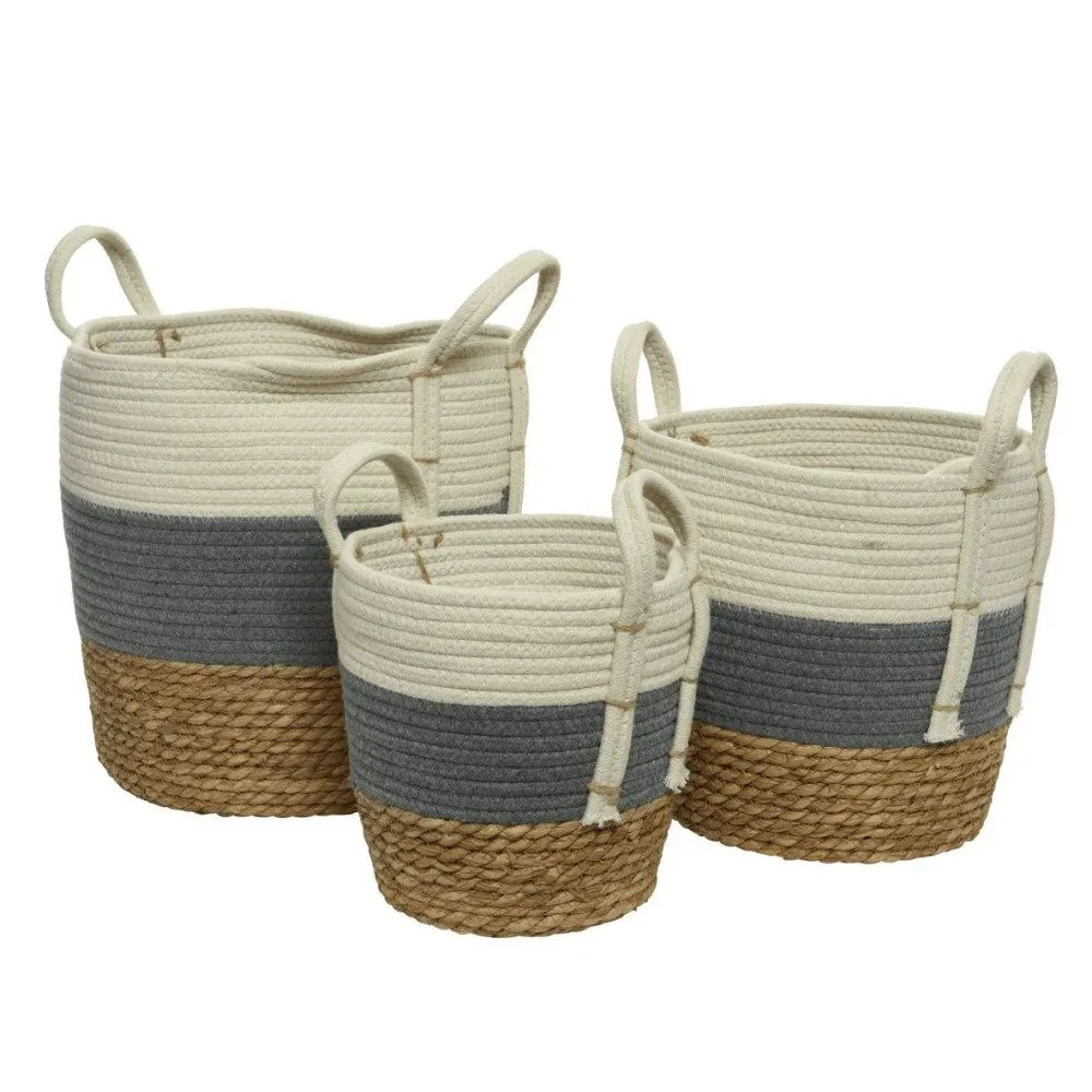 Kaemingk 28cm Woven Cornleaf Basket