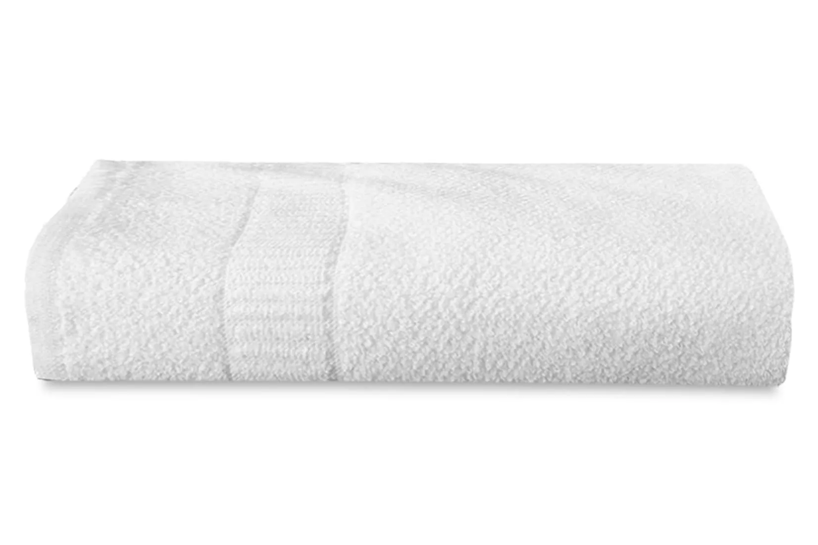 Kuber Industries Medium Size Cotton Face Towel, 30"x18"- Pack of 2 (White) -HS43KUBMART26621