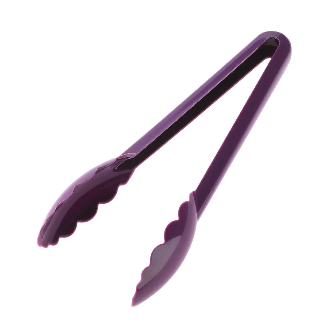 Matfer Bourgeat Exoglass Tongs Allergen Purple 9"