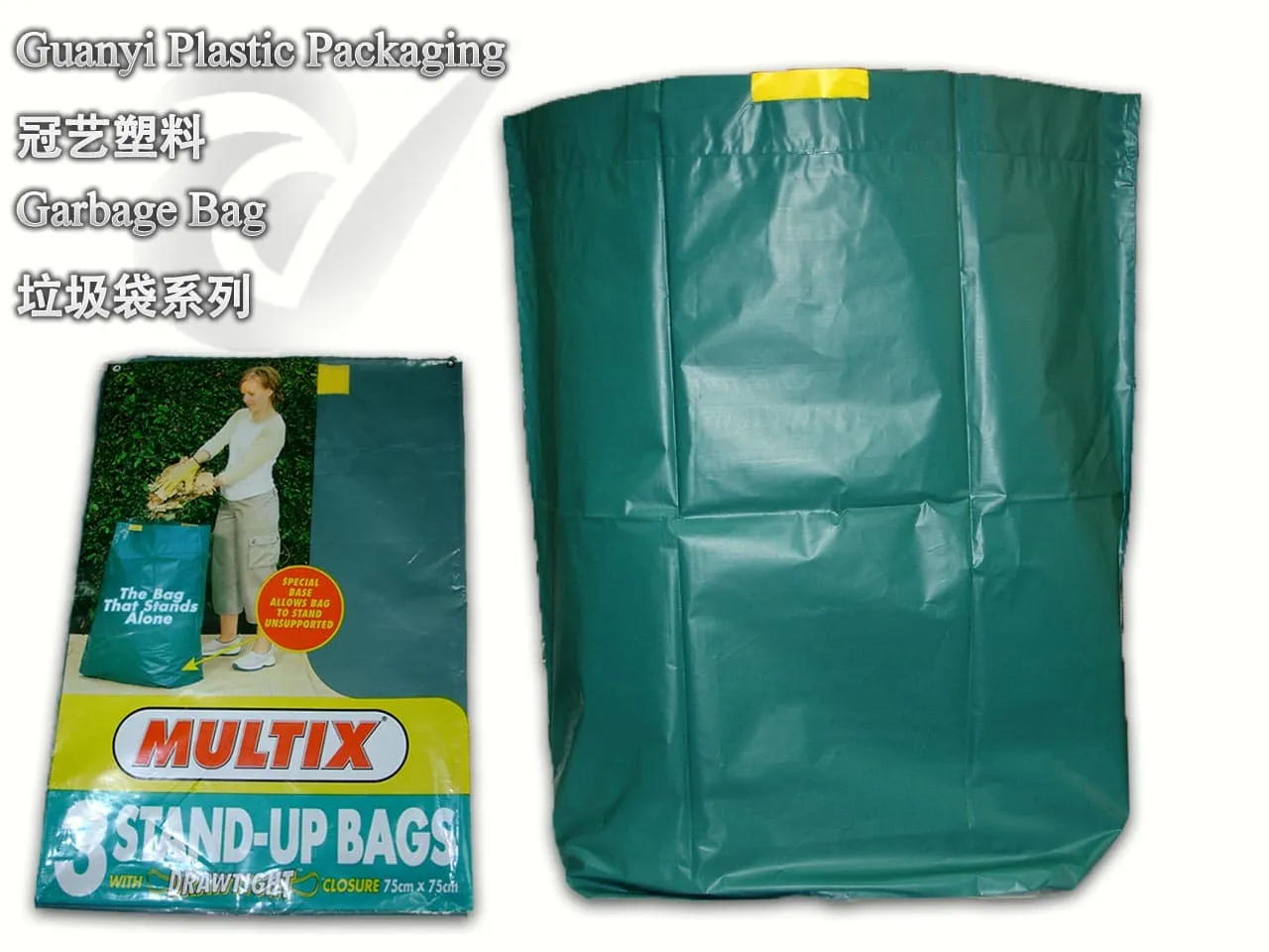 Multix Drawtight Stand Up Clean Up Bags