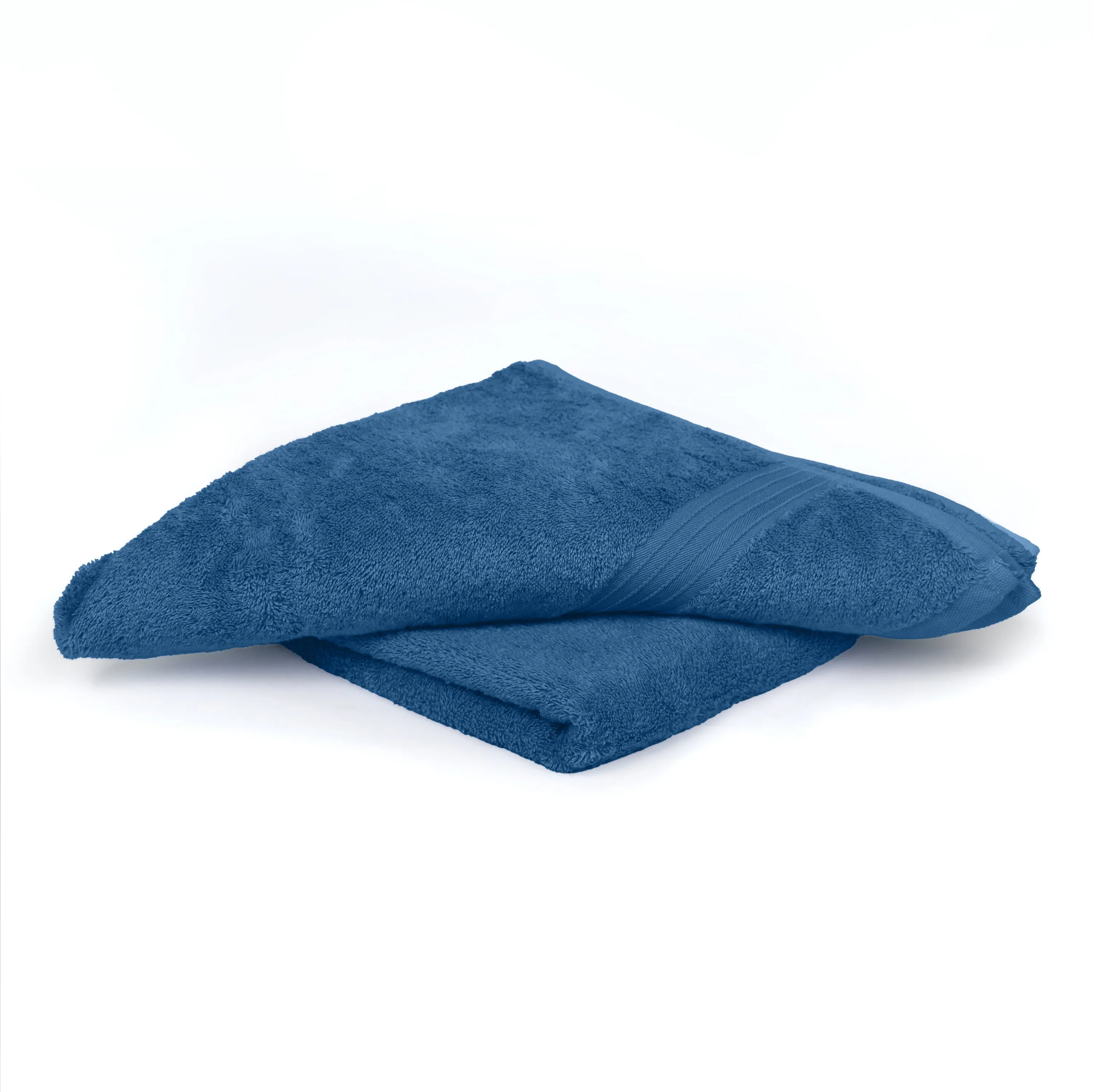 Premium Dark Blue Pack of 2  600gsm High Quality Cotton Bath Towel 70x140cm