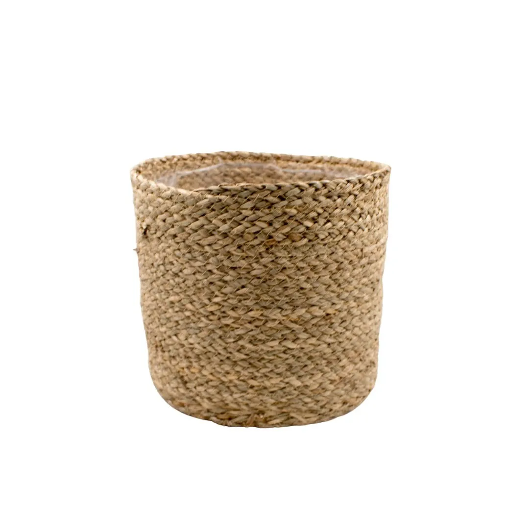 ROUND BASKET NATURAL 25X22.5X23CM