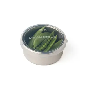 Round Stainless Container w/ Silicone Lid - 5 oz