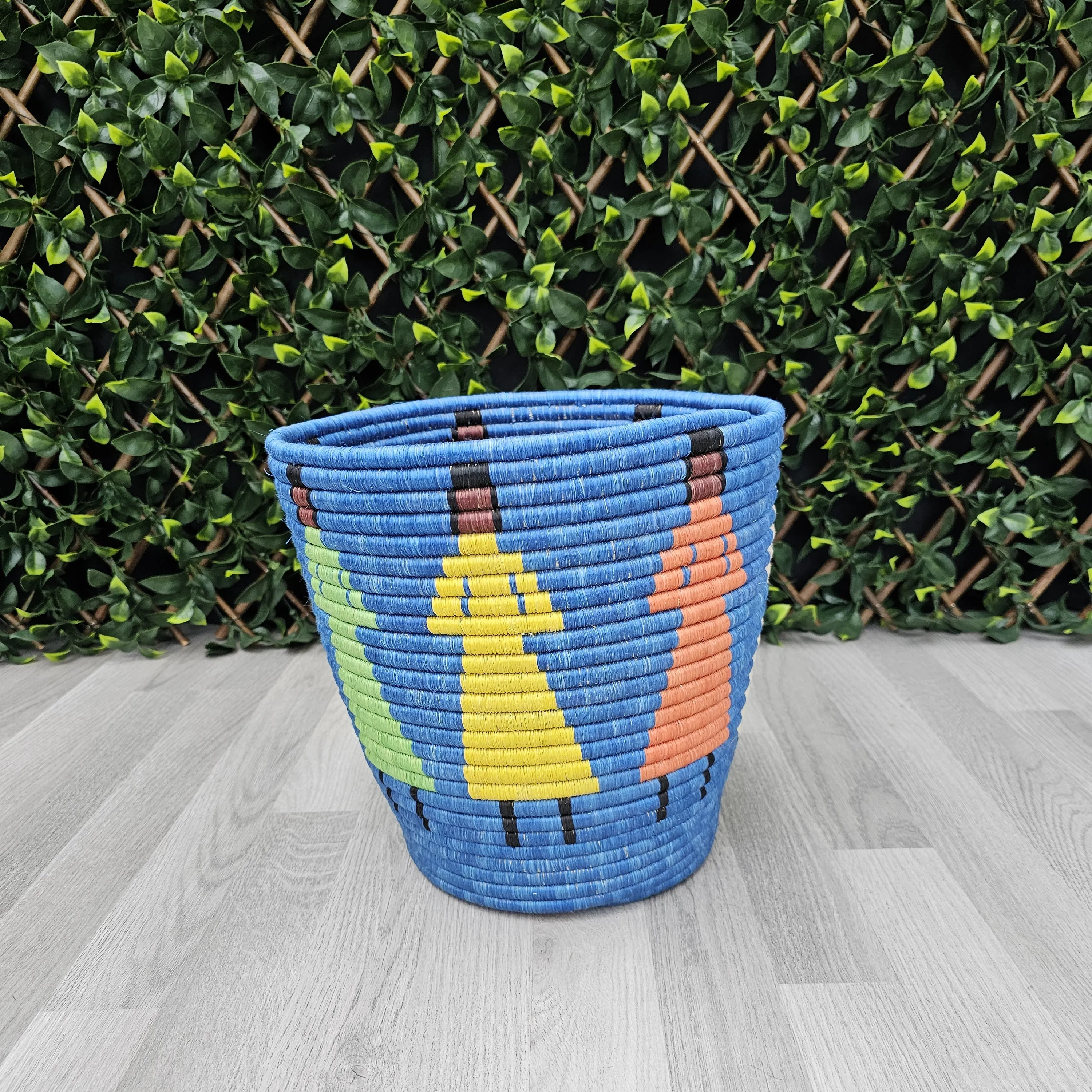 Rwandan Planter Basket / African Storage Basket - Hitimana