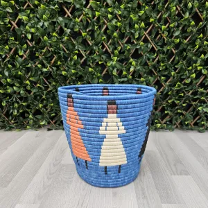 Rwandan Planter Basket / African Storage Basket - Hitimana