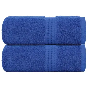 Soap Towels 2 pcs Blue 30x30 cm 360 gsm 100% Cotton