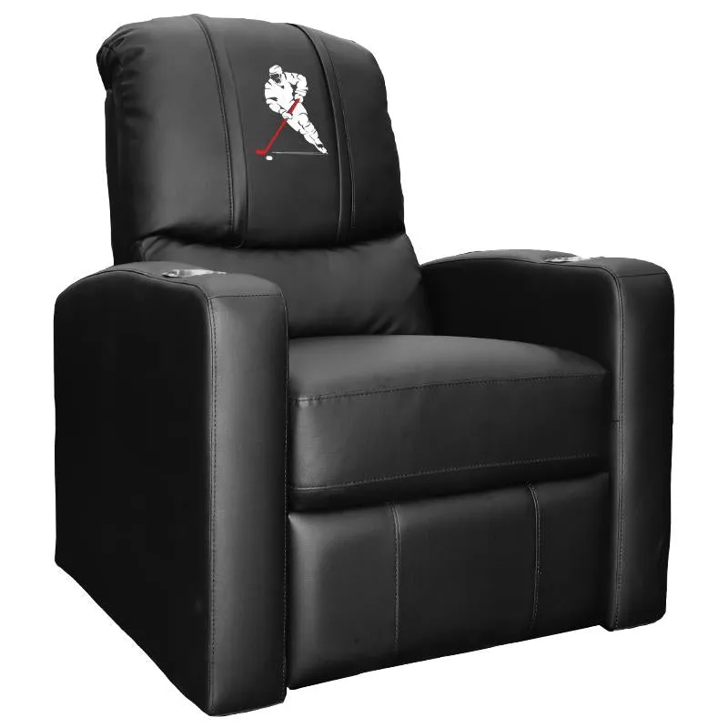 Stealth Recliner with Hockey Center Logo Panel