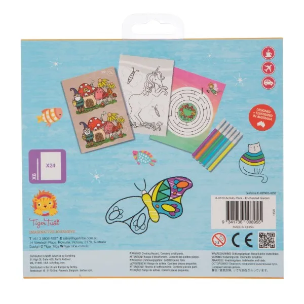 Tiger Tribe TT6-0310 Activity Pack Enchanted Garden