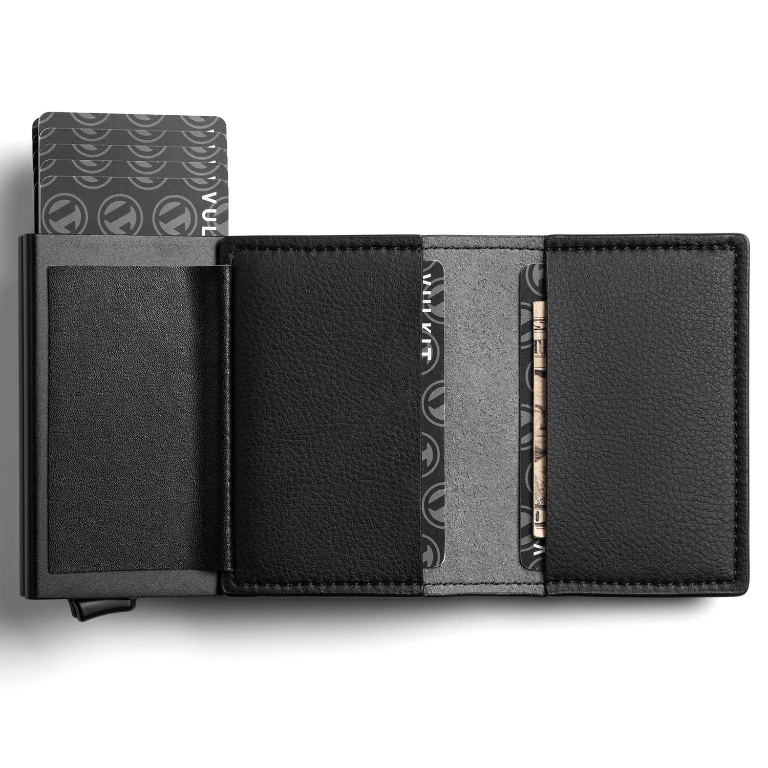 VC201d- Double Aluminum Card Holders For more Storage