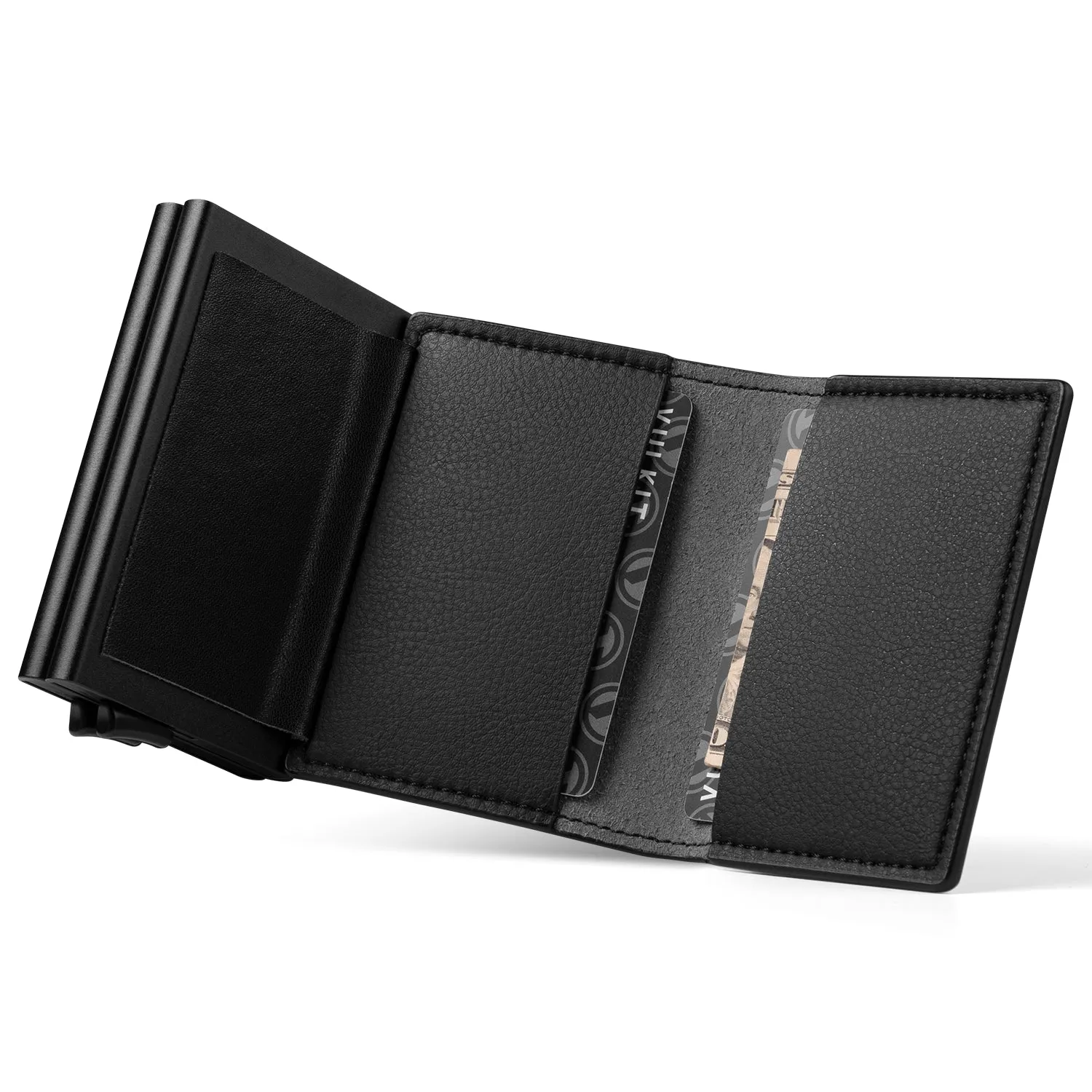 VC201d- Double Aluminum Card Holders For more Storage