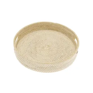 Walton & Co. 30cm White Rattan Tray