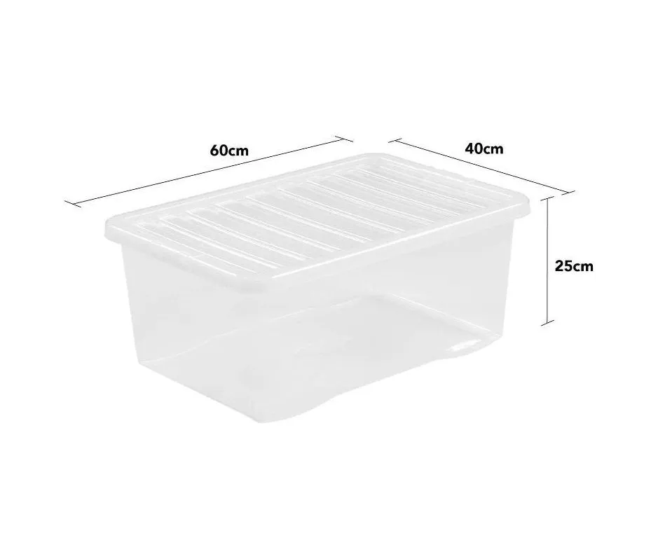 Wham Crystal Storage Box w/ LId